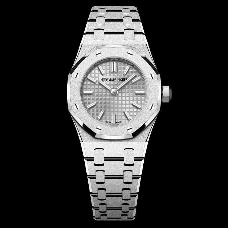 Royal Oak Mini Frosted Gold Quartz